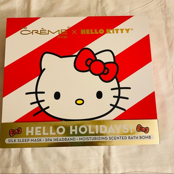 The Creme Shop Hello Kitty Sleep Mask Silk Bath Bomb Spa Headband! - Picture 9 of 15